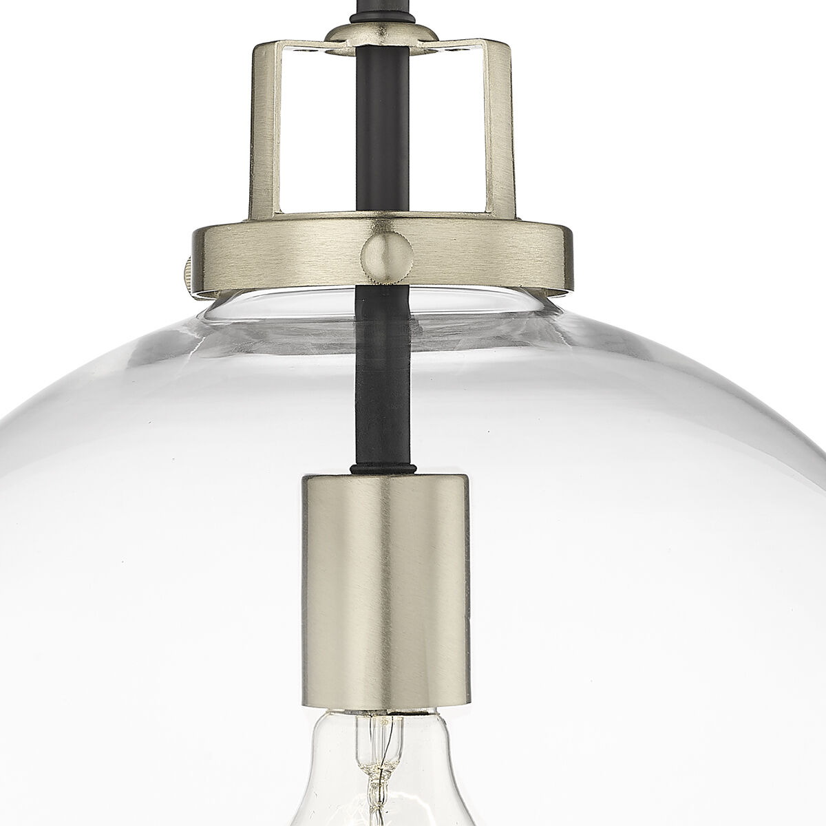 Mellrosa 1 Light 12 inch Matte Black/Modern Gold Pendant Ceiling Light